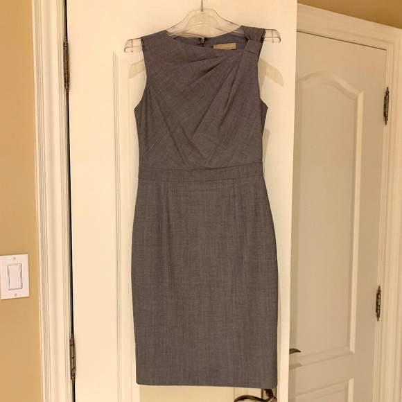 Banana Republic Sleeveless Dress, OP, Grey - Picture 1 of 16